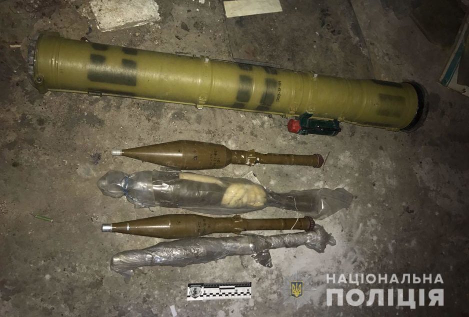 Гранатомёт в гараже: полиция обнаружила оружие в Днепре - рис. 1